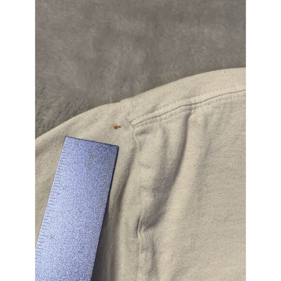 Nike Air Jordan T-shirt Medium White Multi-Colored Flight Club Runs Small Flaws - Picture 10 of 11